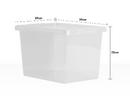 20L Crystal Box With Lid
