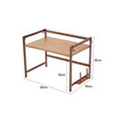 Lifeideas Wooden Spice Rack Organizer with Hooks