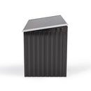 Livingandhome Heavy Duty Steel Bicycle Storage Shed