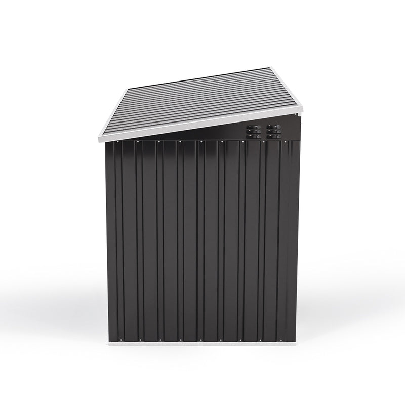 Livingandhome Heavy Duty Steel Bicycle Storage Shed