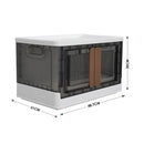 Lifeideas Double-Door Collapsible Storage Organizer Box