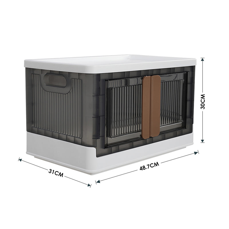 Lifeideas Double-Door Collapsible Storage Organizer Box