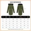 Mid-Length Coat with Detachable Hood