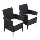 Breeins Set Of Rattan Chairs Garden Furniture Set Of 2 Or 4
