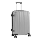 Livingandhome Hardshell Spinner Wheel Luggage Travel Suitcase