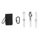 Breeins Portable Camping Cookware Set Outdoor Travel Picnic Cooking Kit with Storage Bag