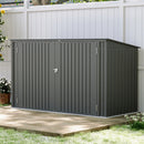 Breeins Outdoor Trash Bin Storage Shed