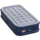 Outsunny Inflatable Mattress, Air Bed With Built-in Pump, Grey