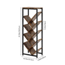 Livingandhome 9-Tier Floor Standing Tree Bookshelf Storage Rack