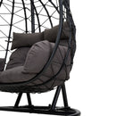 Breeins 2-Seater Swing Hanging Egg Chair With Metal Stand