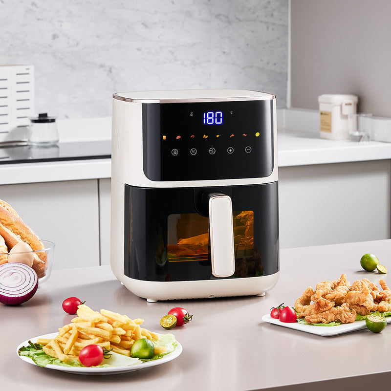 Livingandhome 4.7L Air Fryer With Touch Screen