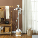 HOMCOM Clothes Steamer, Garment Steamer Clothing Wrinkle Remover, Gold Tone