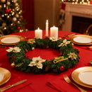 Lifeideas 2.7m Pre-lit Artificial Christmas Garland Decorations
