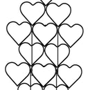 Breeins 3Pcs Heart-Shaped Stackable Plant Climbing Trellises