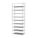 Lifeideas 10-Tier Shoe Cabinet with Roll-Up Door