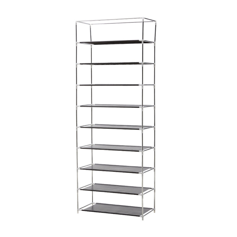 Lifeideas 10-Tier Shoe Cabinet with Roll-Up Door