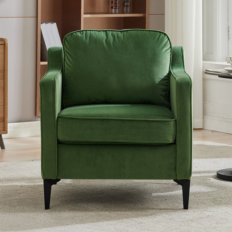 Livingandhome Fleece Upholstered Single Armchair