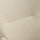 Cottonfy UK Fleece Rocking Chair with Removable Cushion