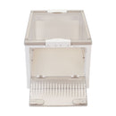 Lifeideas Transparent Folding Storage Box with Wheels