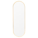 Cottonfy UK Oval Metal Full Length Wall Mirror