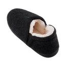 Non-Slip Fluffy Winter Slippers - Black