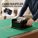 SPORTNOW 300-Piece Texas Holdem Poker Chips Set with Card Shuffler and Shoe