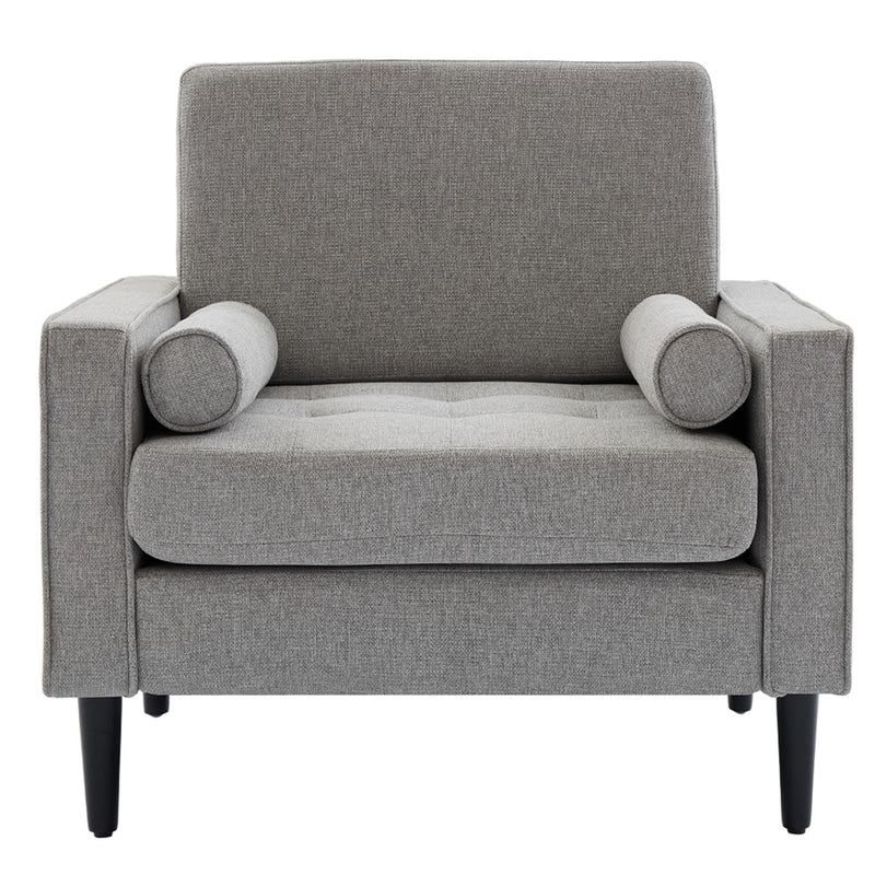 Livingandhome Minimalist Mid-Century Accent Chair