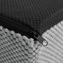 Livingandhome Non-Slip Dog Stairs With Removable Washable Cover