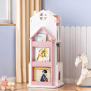 Kidkid Castle-Shaped Kids Bookshelf