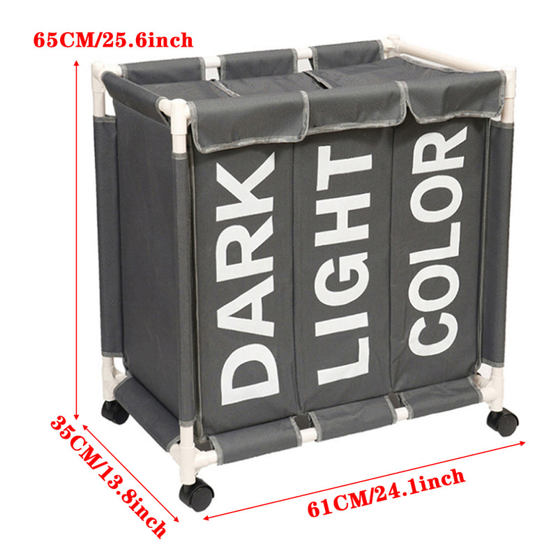 Lifeideas Oxford Fabric Laundry Storage Hamper