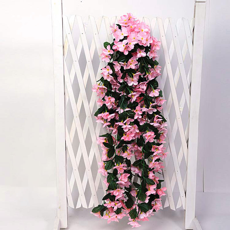 Lifeideas Wall Hanging Faux Violet Garland