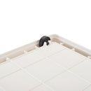 Lifeideas Transparent Folding Storage Box with Wheels