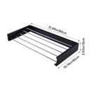 Lifeideas Space-Saving Wall Mounted Towel Drying Rack