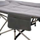 Portable Folding Camping Cot Camping bed with Headrest