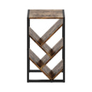 Livingandhome 5-Tier Floor Standing Tree Bookshelf Storage Rack