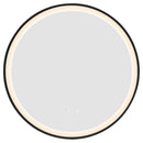 Round Metal Framed LED Wall Mirror