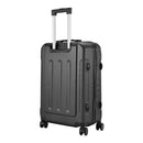 Livingandhome Modern Hardside Spinner Suitcase with Combination Lock