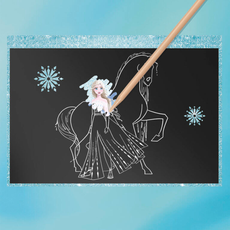 Disney Frozen Scratch Book