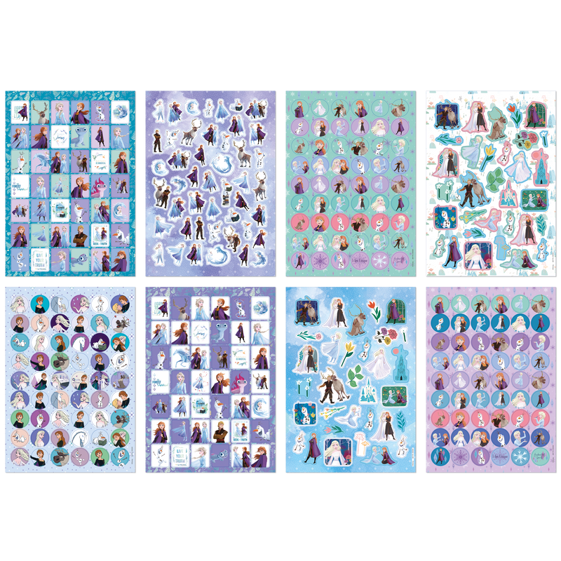 Frozen Sticker Notebook Frozen Glitter Sticker Book