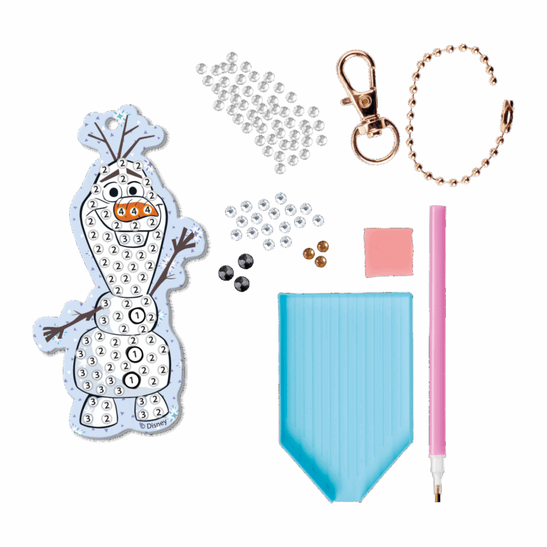Frozen Key Rings Frozen Make Your Own Diamond Painting Key Ring