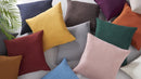 Velvet Chenille Unlined Ring Top Curtains