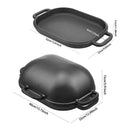 Breeins Cast Iron Bread Pan