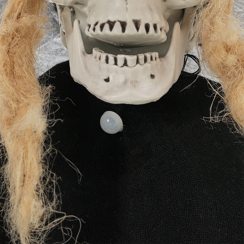 Halloween Voice-Activated Hanging Witch