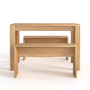 Livingandhome Compact 3-Piece Dining Room Set