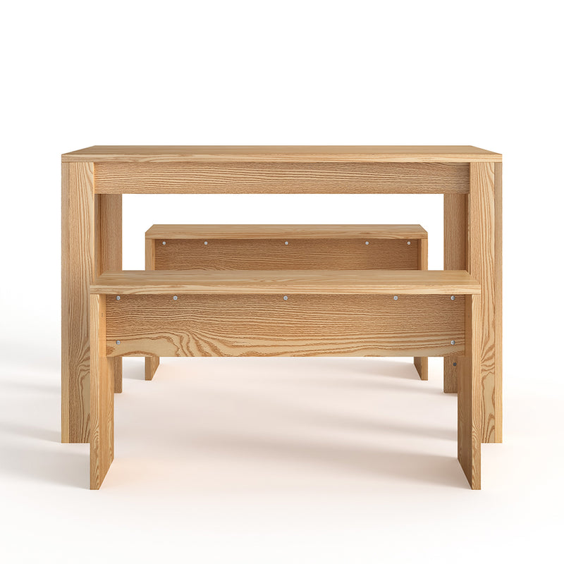 Livingandhome Compact 3-Piece Dining Room Set