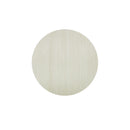 Livingandhome White Round Cafe Table with Metal Base