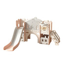 Kidkid Kids Playset with Slide Basket Hoop