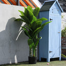 Breeins Artificial Tropical Plant with Plastic Pot