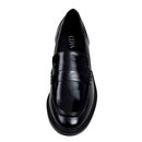 Casual Closed Toe Slip-on Penny Loafers with Low Heel