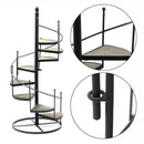 Lifeideas Vintage Tiered Metal Plant Shelf